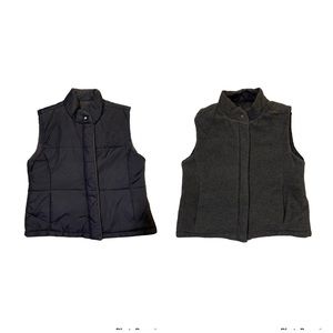 NY & Co reversible black & grey women’s vest